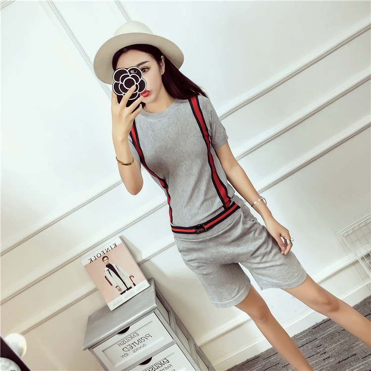 WT7259 Top and Pant Grey (1 Set)