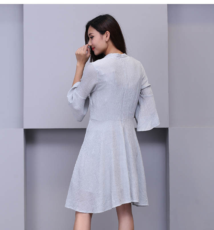 WD7319 Lovely Fashion Dress Grey