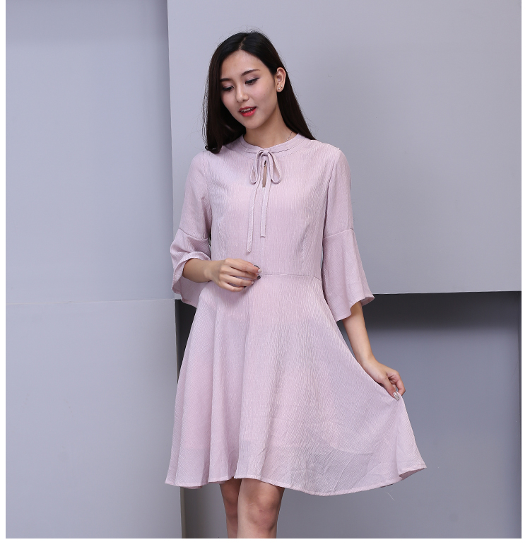 WD7319 Lovely Fashion Dress Pink