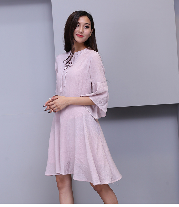 WD7319 Lovely Fashion Dress Pink