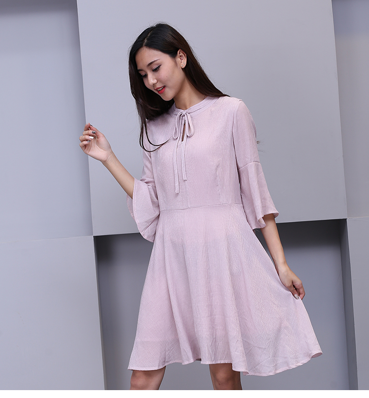 WD7319 Lovely Fashion Dress Pink