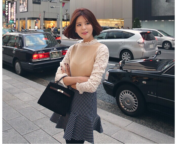 WT7336 Korea Fashion Top As Picture