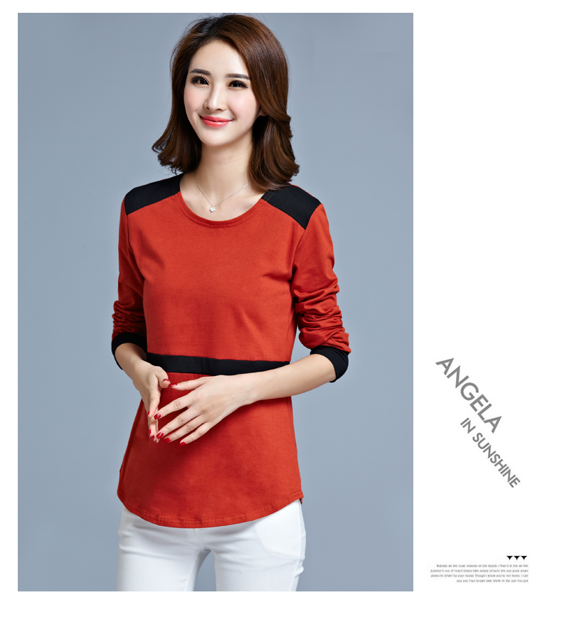 WT7353 Korea Fashion Top Orange