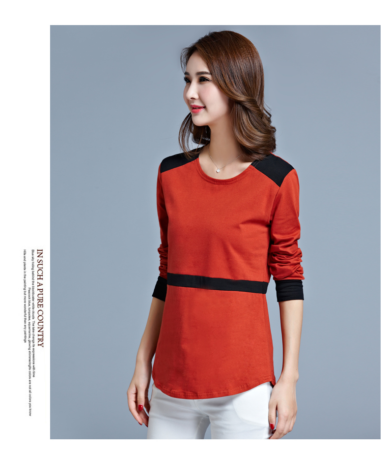 WT7353 Korea Fashion Top Orange