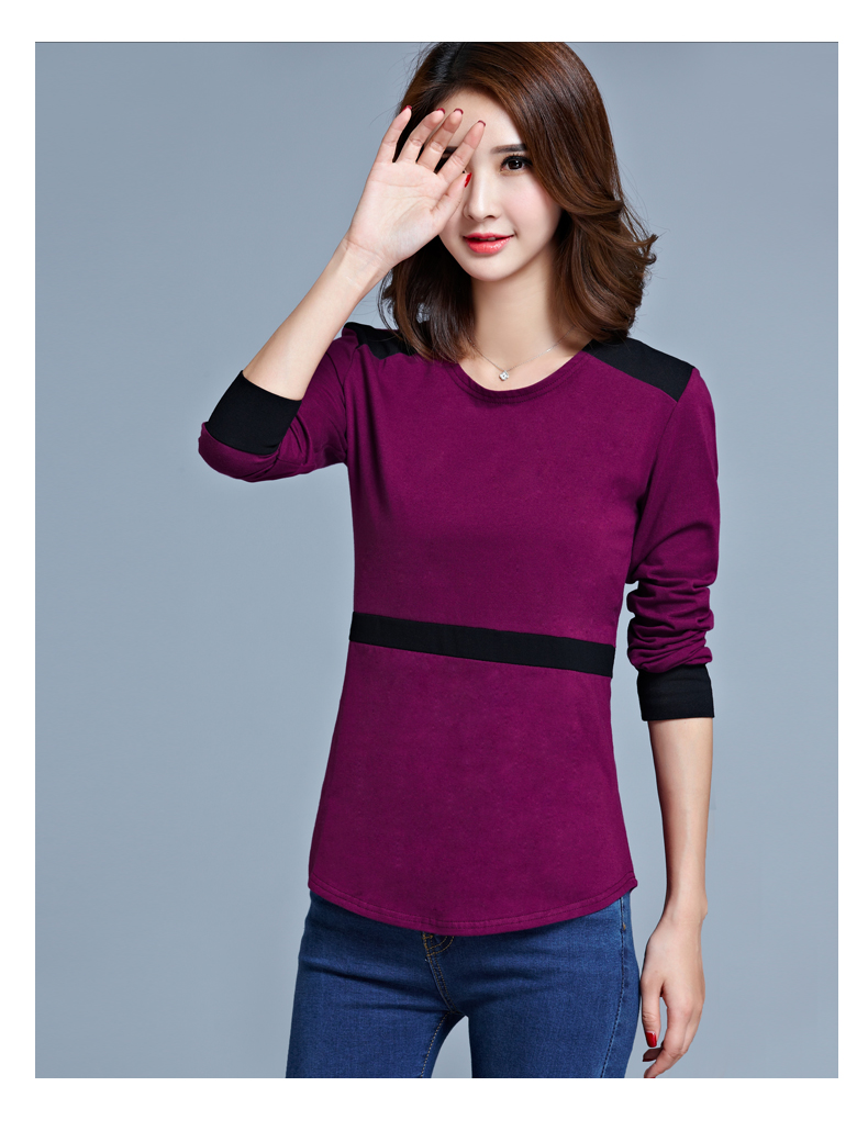 WT7353 Korea Fashion Top Purple