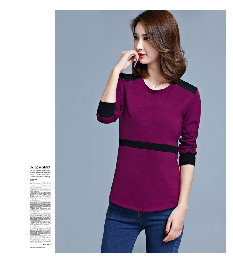 WT7353 Korea Fashion Top Purple