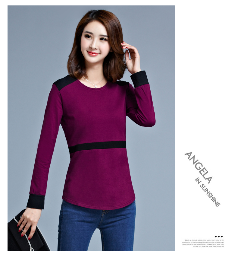 WT7353 Korea Fashion Top Purple