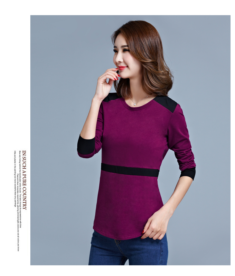 WT7353 Korea Fashion Top Purple