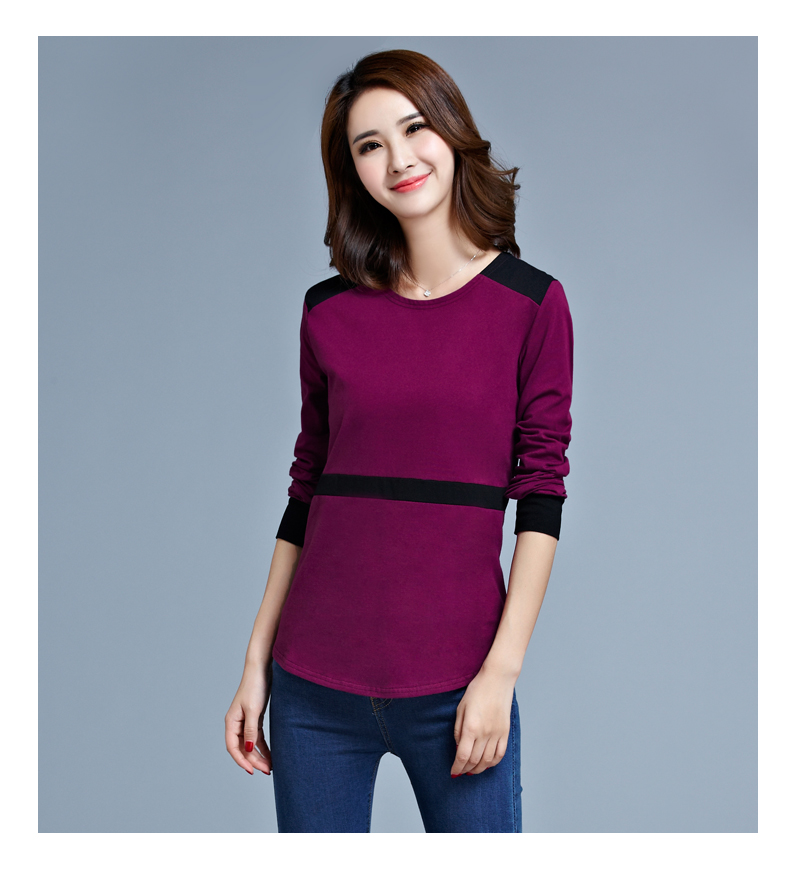 WT7353 Korea Fashion Top Purple