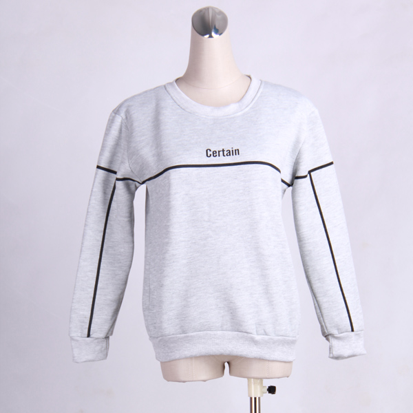 WT7358 Long Sleeves Top Grey