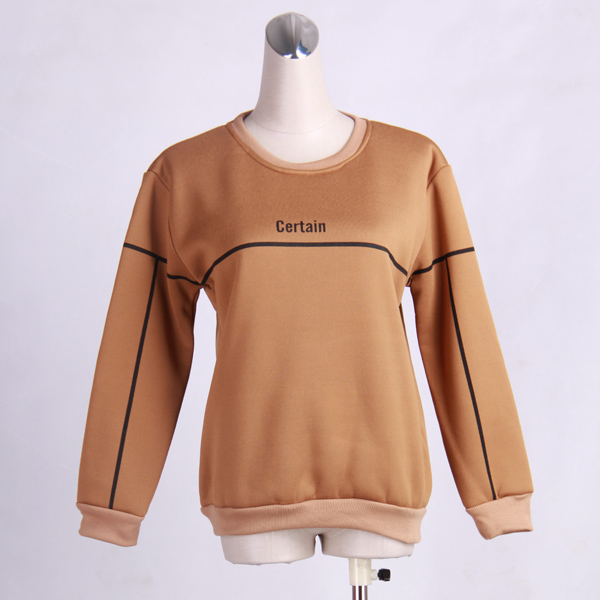 WT7358 Long Sleeves Top Khaki