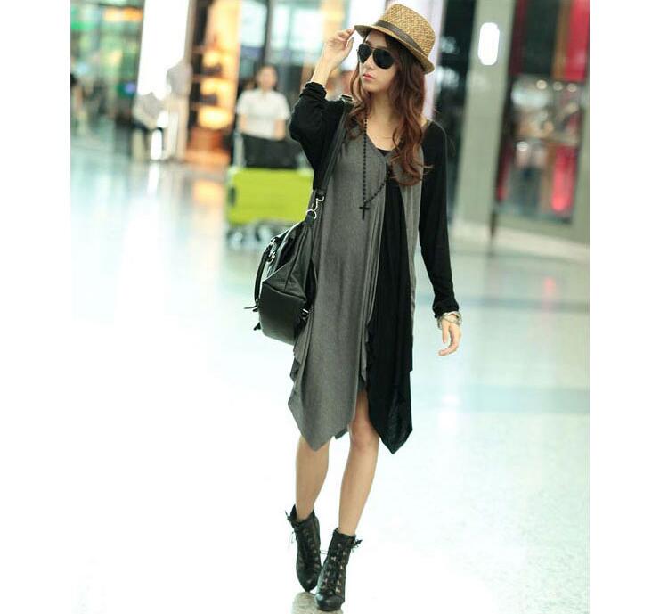 WD7371 One Piece Dress As Picture