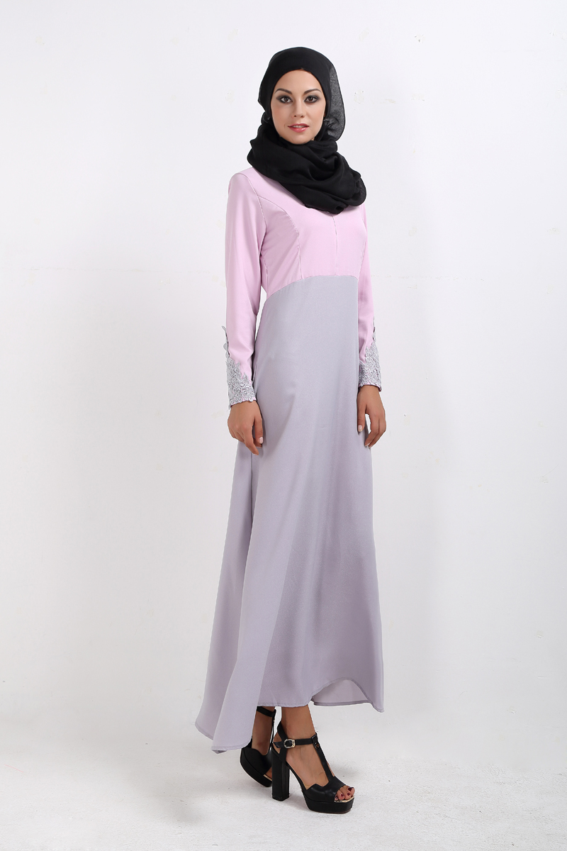 WH7376 Charming Jubah Grey