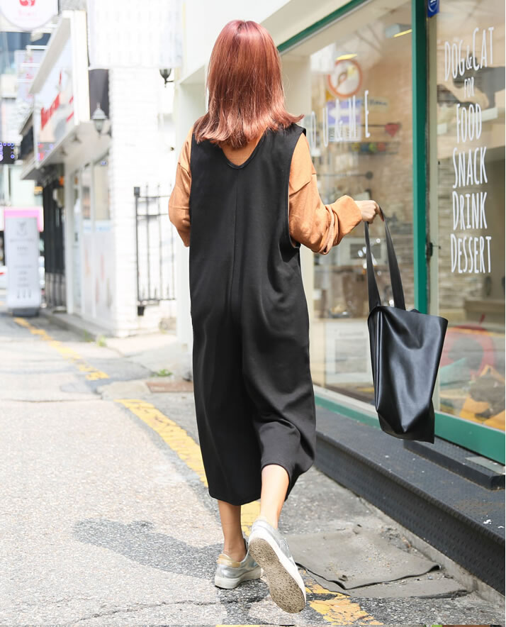 WP7385 Stylish Jumpsuit Black