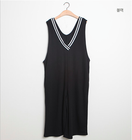 WP7385 Stylish Jumpsuit Black