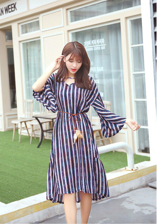 WD7411 Pretty Dress Stripe