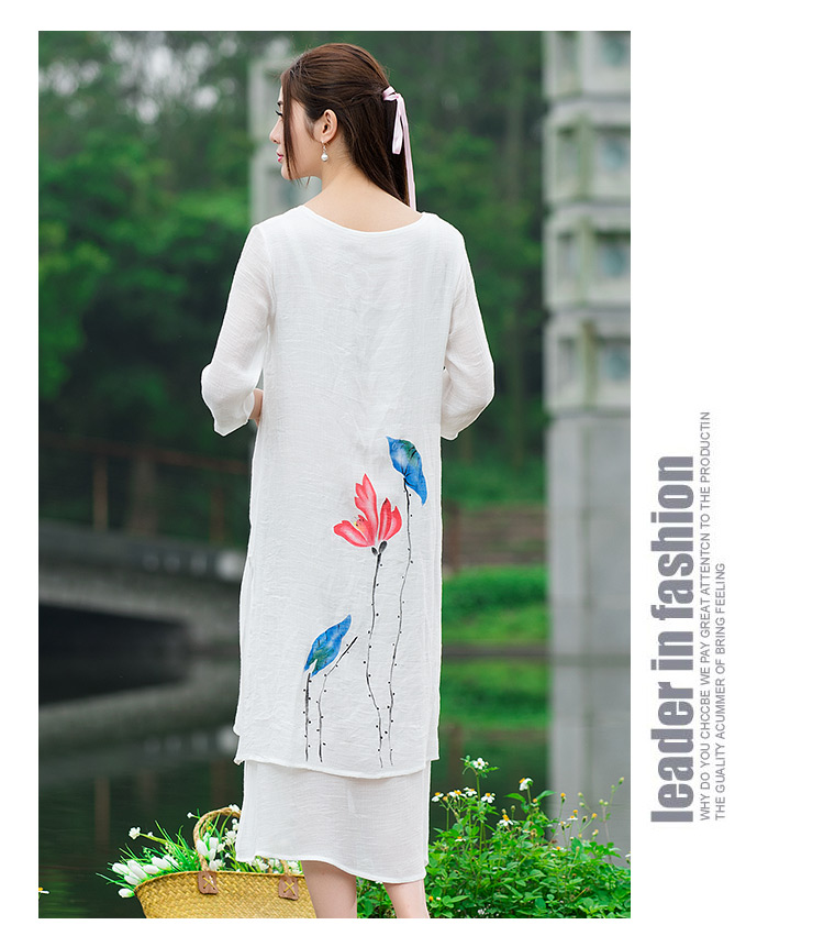 WD7415 Charming Dress White