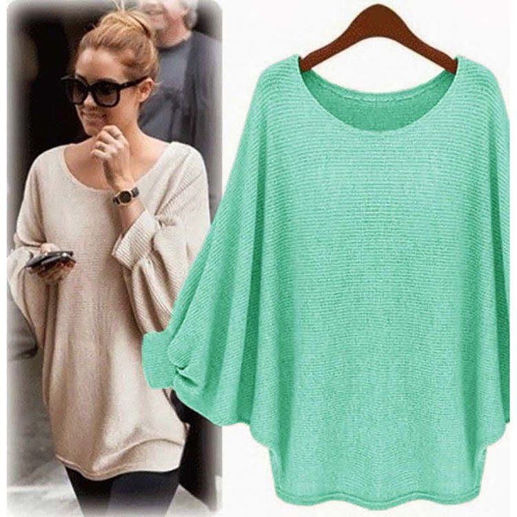 WT7451 Fashion Knit Top Green