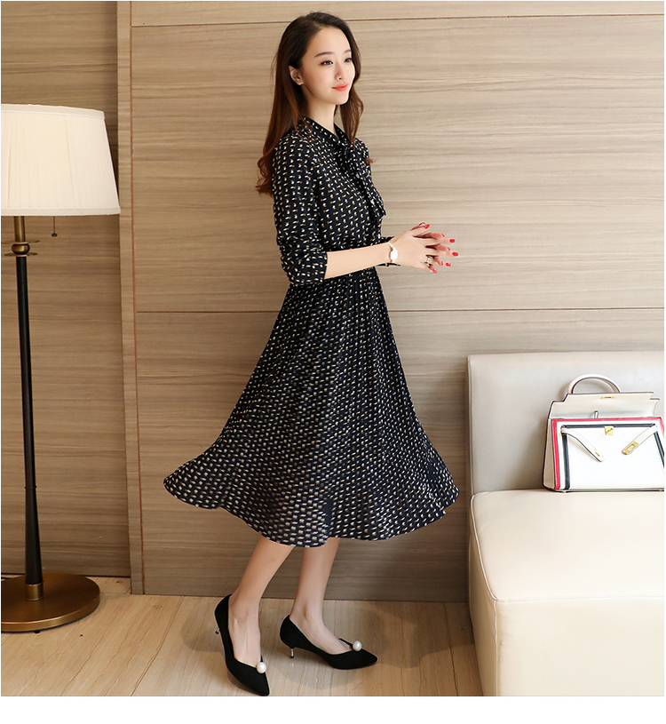 WD7461 Pretty Dress Dark Blue