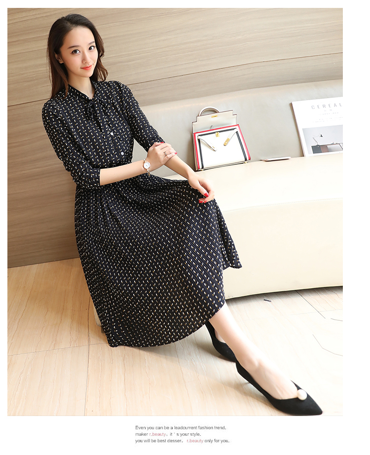 WD7461 Pretty Dress Dark Blue