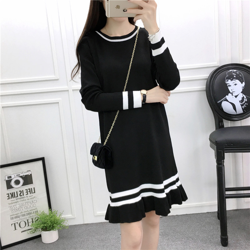 WD3761 Korea Fashion Dress Black