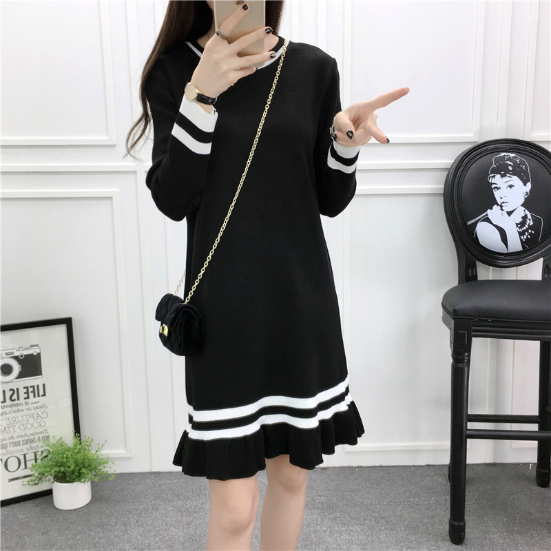 WD3761 Korea Fashion Dress Black