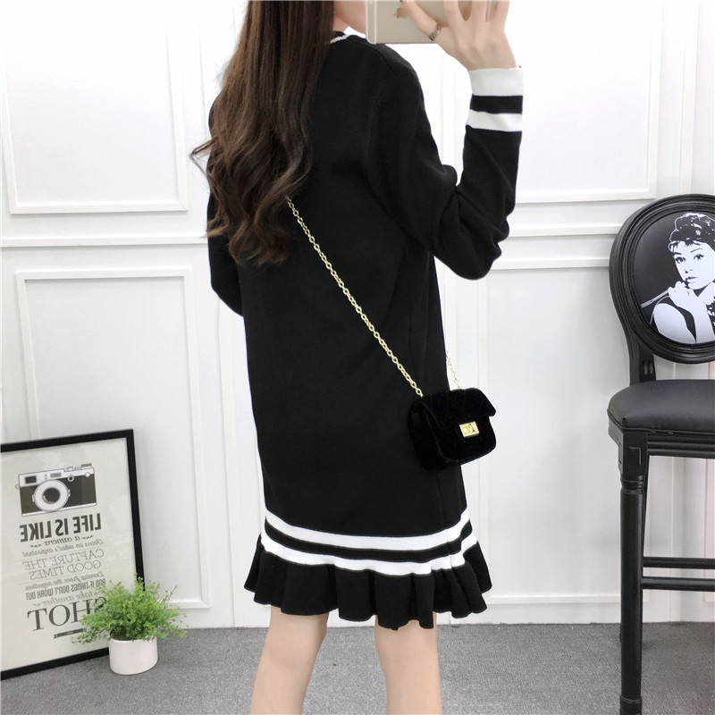 WD3761 Korea Fashion Dress Black