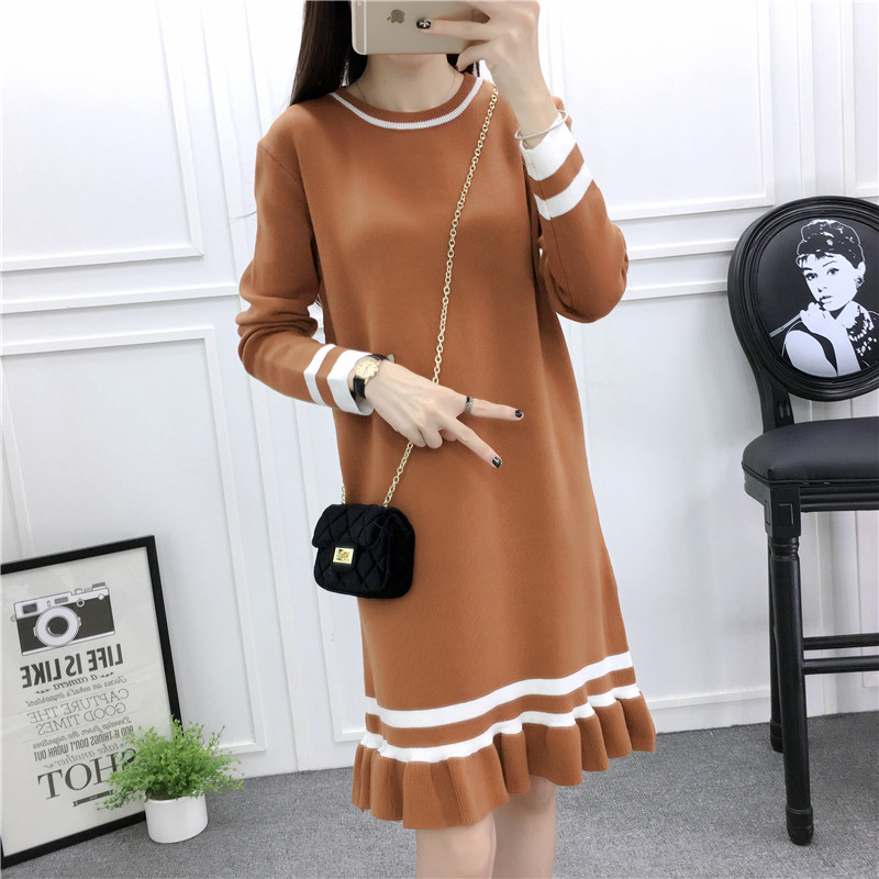 WD3761 Korea Fashion Dress Khaki