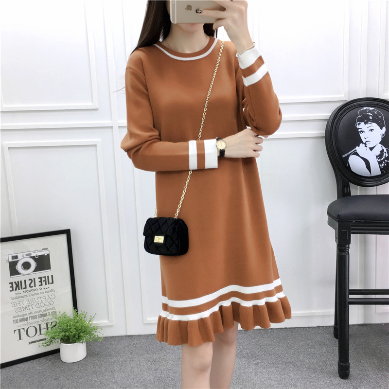 WD3761 Korea Fashion Dress Khaki