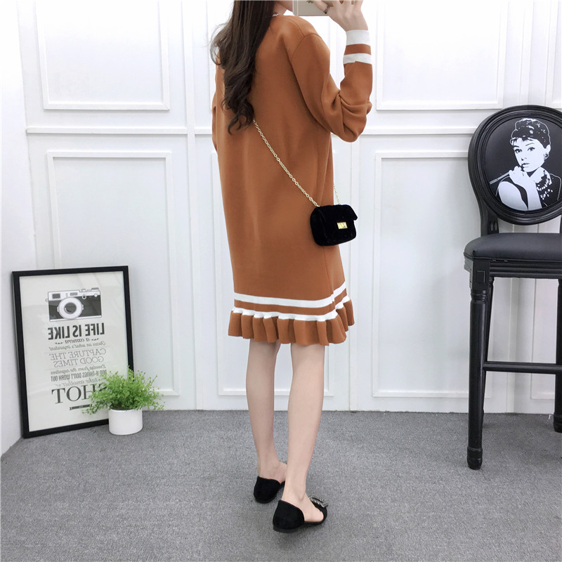 WD3761 Korea Fashion Dress Khaki