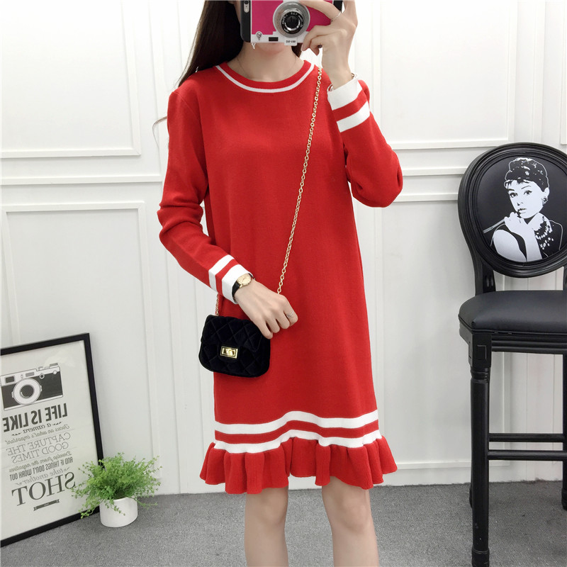 WD3761 Korea Fashion Dress Red