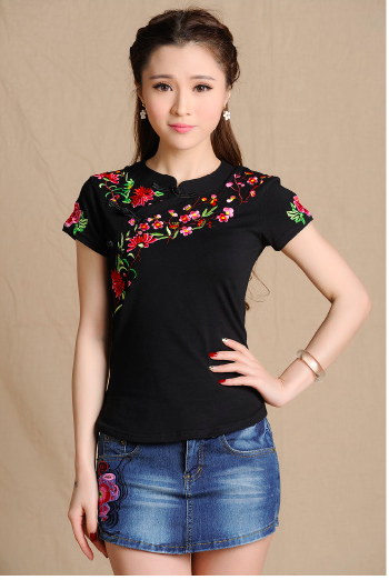 WT3766 Pretty Top Black