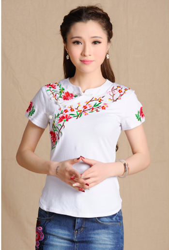 WT3766 Pretty Top White