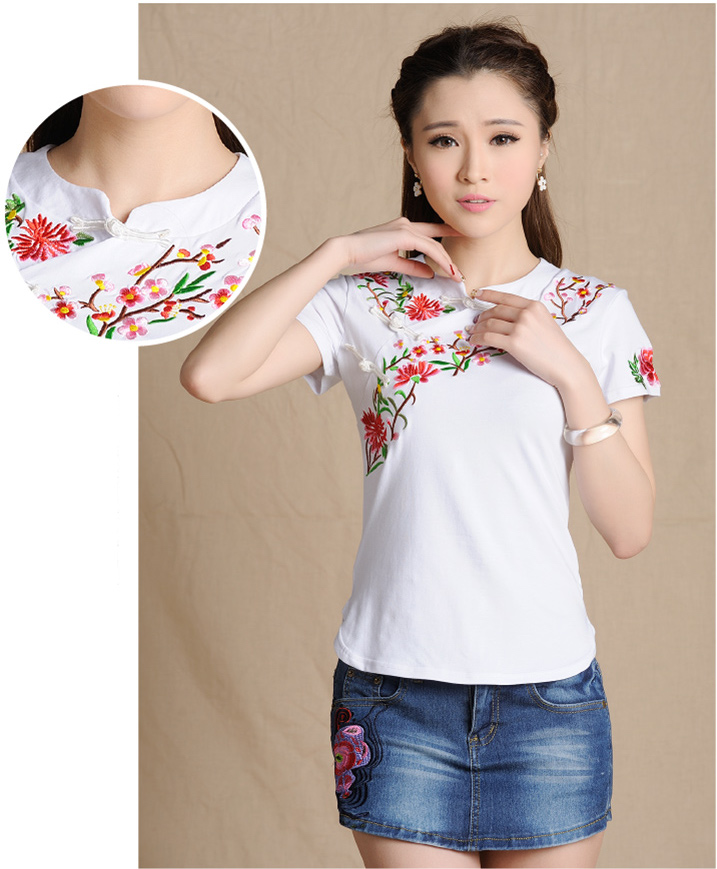 WT3766 Pretty Top White