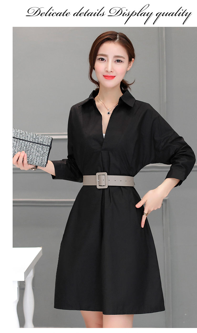 WD7512 Fashion Dress Black