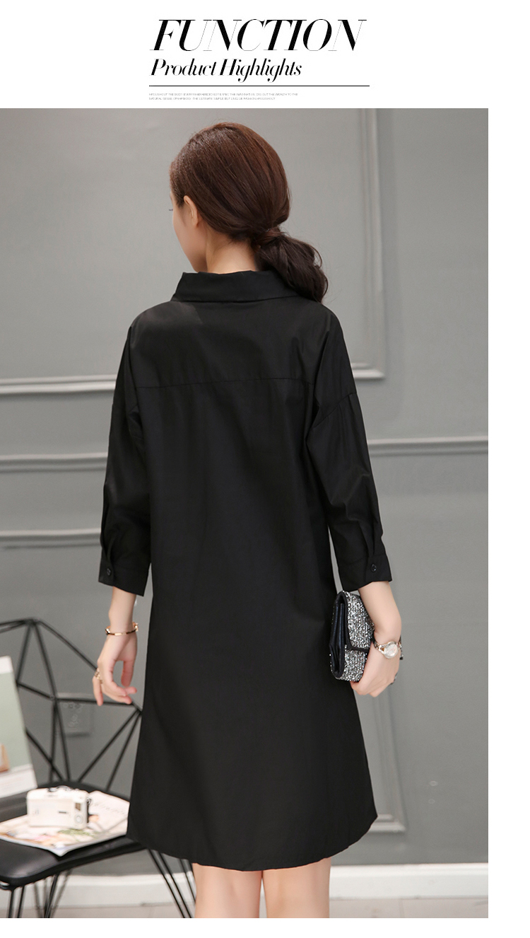 WD7512 Fashion Dress Black