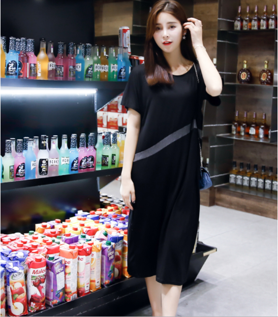 WD7515 Stylish Dress Black