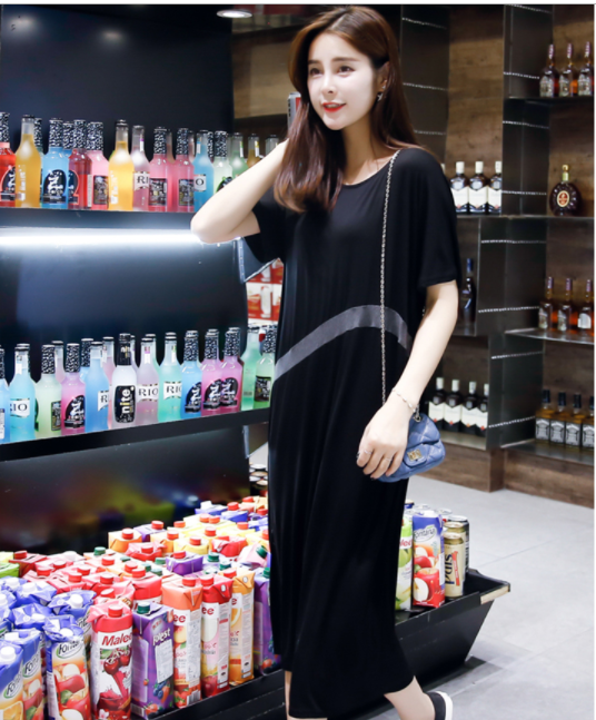 WD7515 Stylish Dress Black