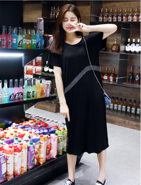 WD7515 Stylish Dress Black