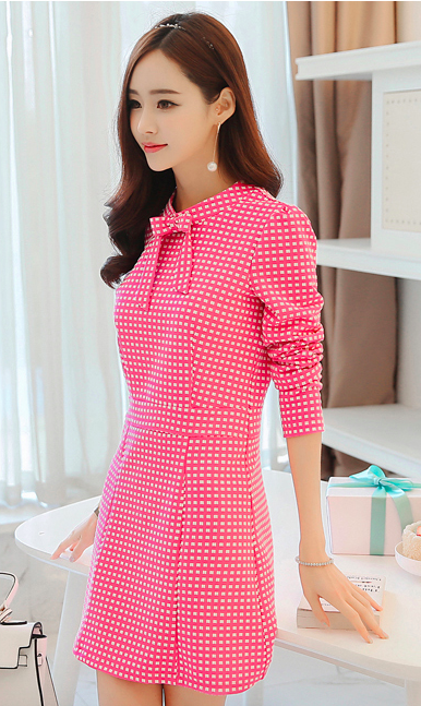 WD3782 Pretty OL Dress Pink