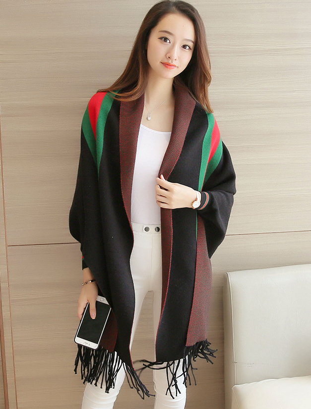 WJ3786 Elegant Cardigan Black