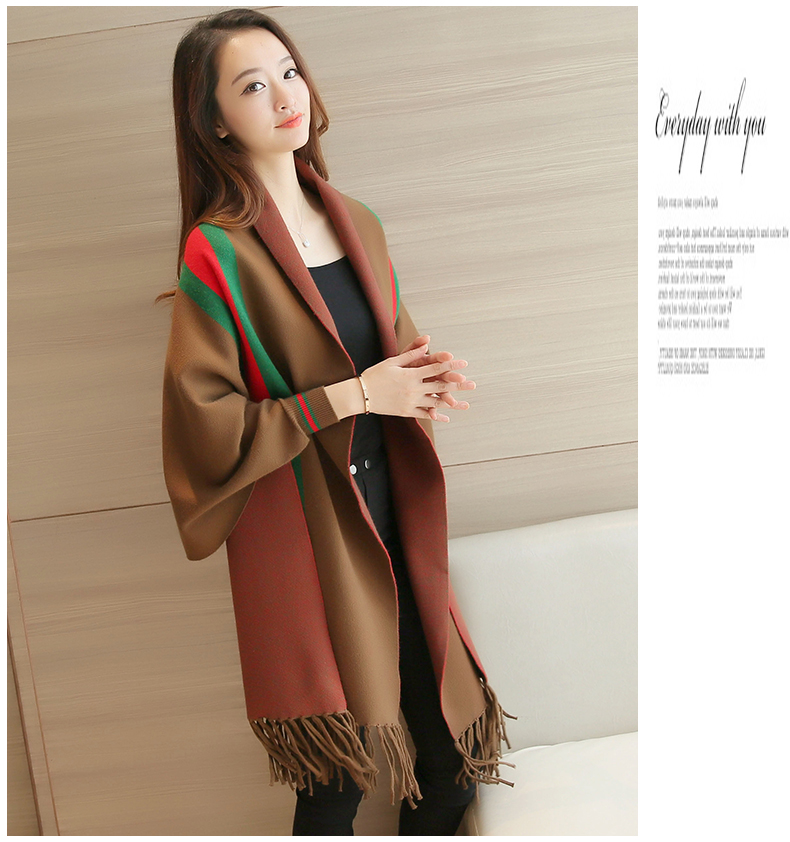 WJ3786 Elegant Cardigan Brown