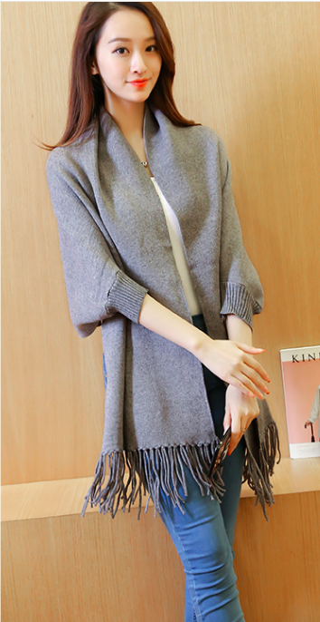 WJ3787 Charming Cardigan Grey