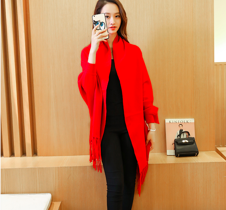 WJ3787 Charming Cardigan Red