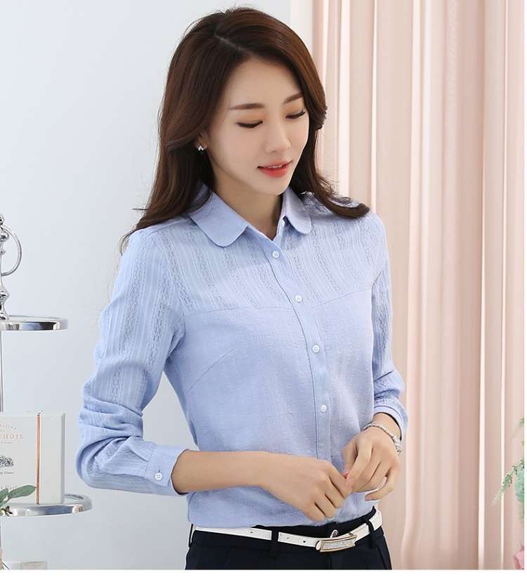 WT7552 Charming Top Blue