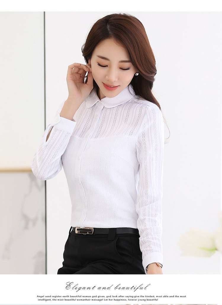 WT7552 Charming Top White