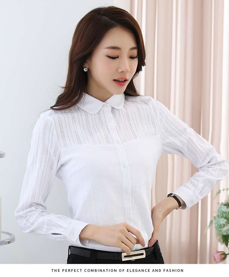 WT7552 Charming Top White