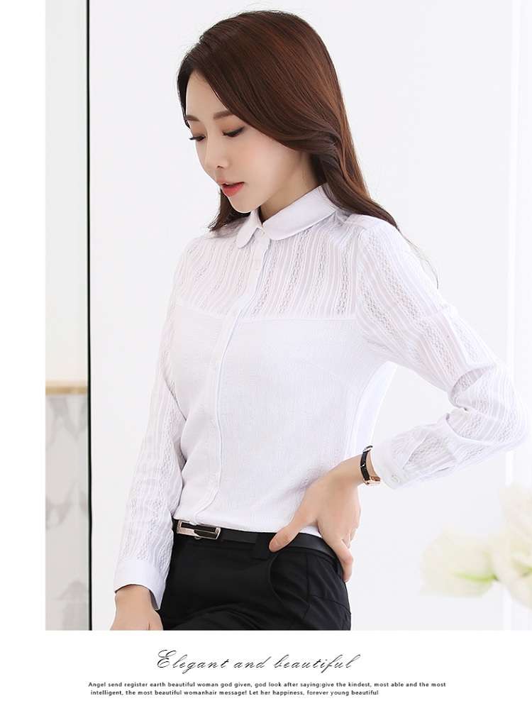 WT7552 Charming Top White