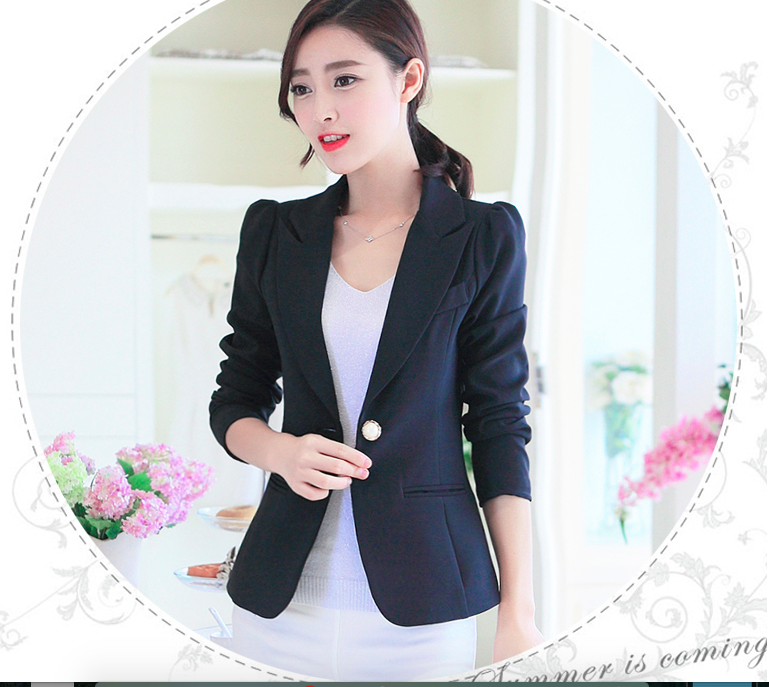 WJ3793 Elegant OL Coat Black