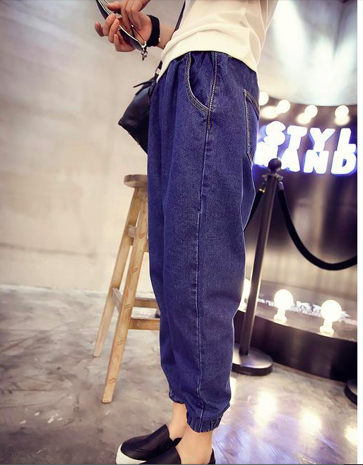 WP3807 Fashion Denim Pant Blue